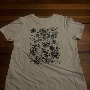 NWOT vans off the wall white T-shirt size extra large